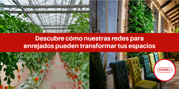 Redes para enrejados: la solución perfecta para guiar tus plantas y transformar tus espacios